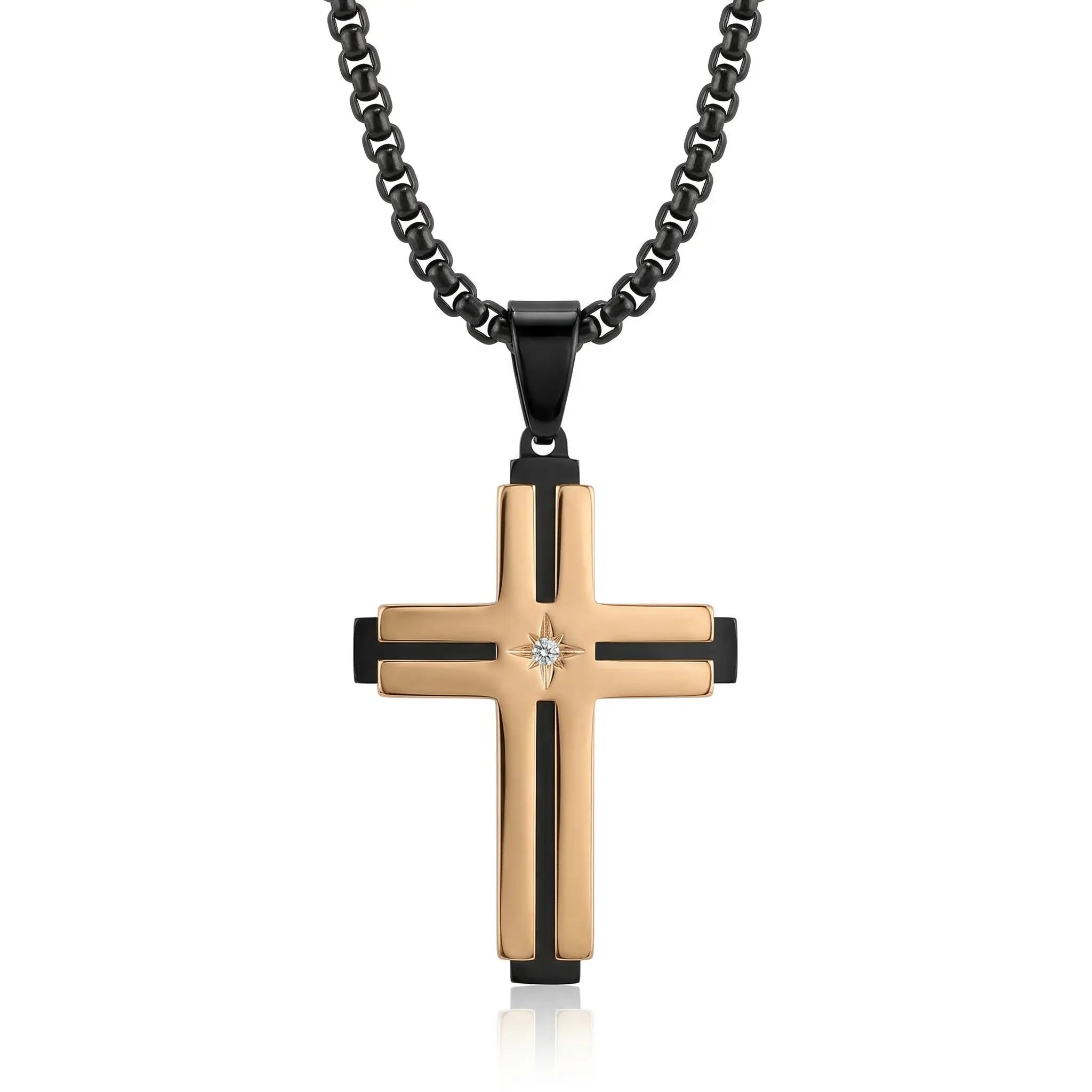 Cole Cross Necklace