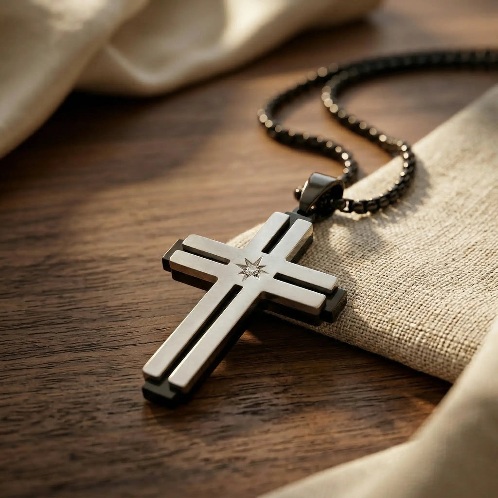 Cole Cross Necklace