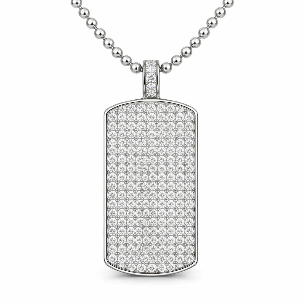 Core Diamond Tag Necklace