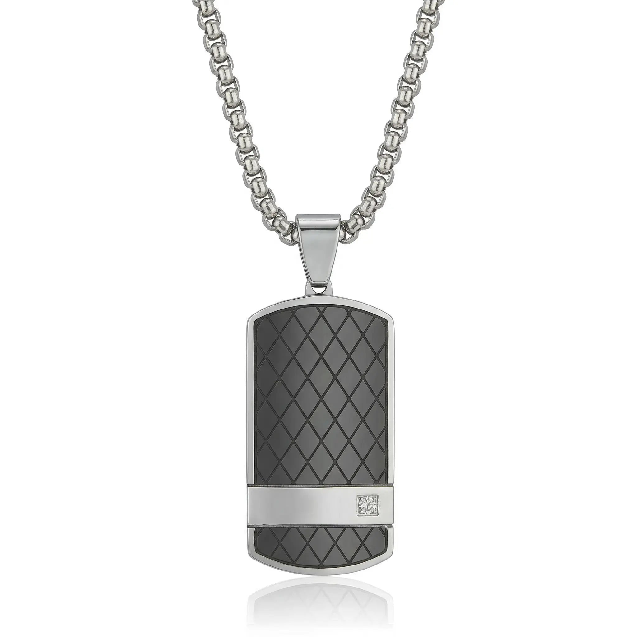 Corsa Tag Necklace