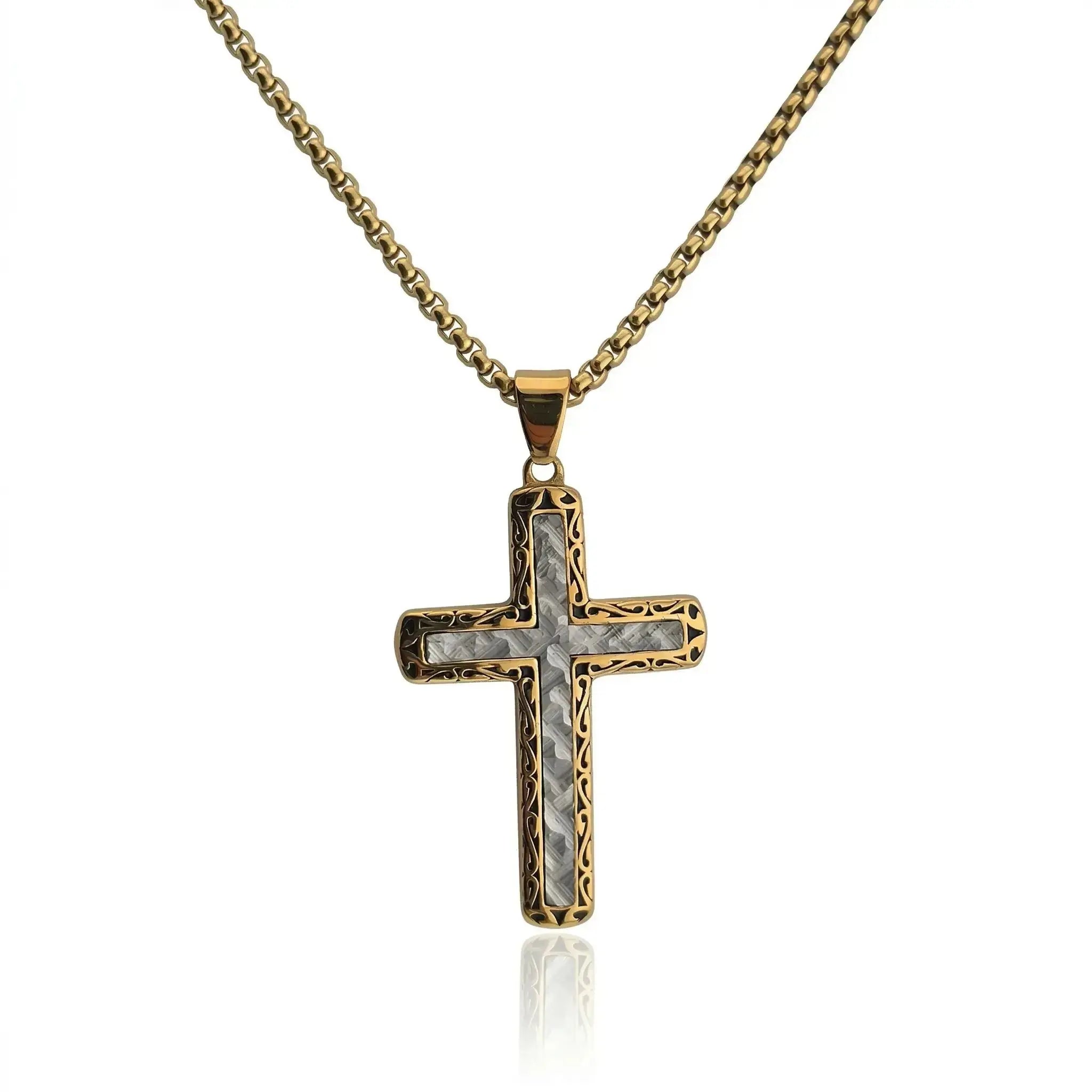 Imperial Grace Cross Necklace