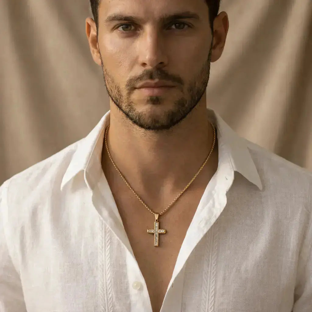Imperial Grace Cross Necklace