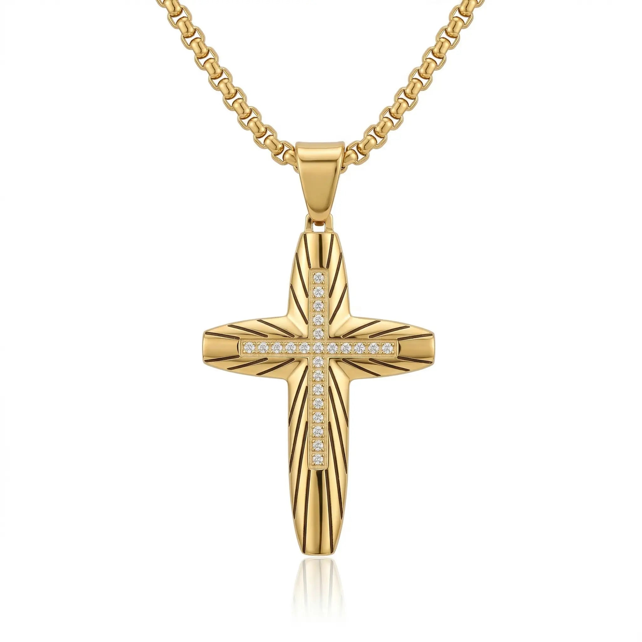 Logan Cross Necklace