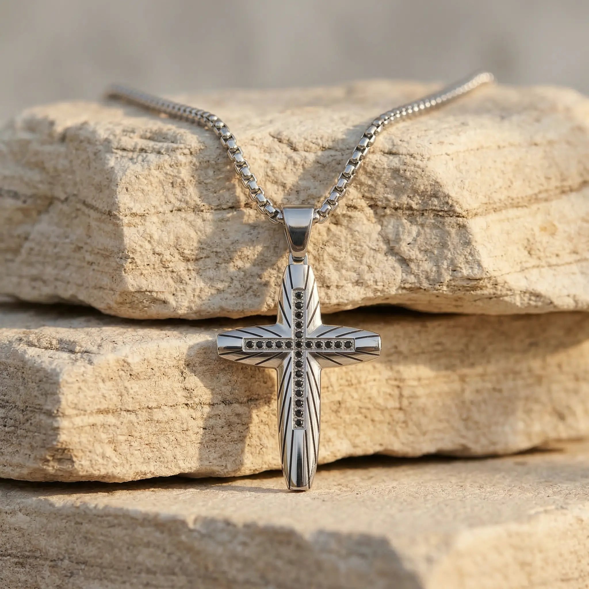 Logan Cross Necklace
